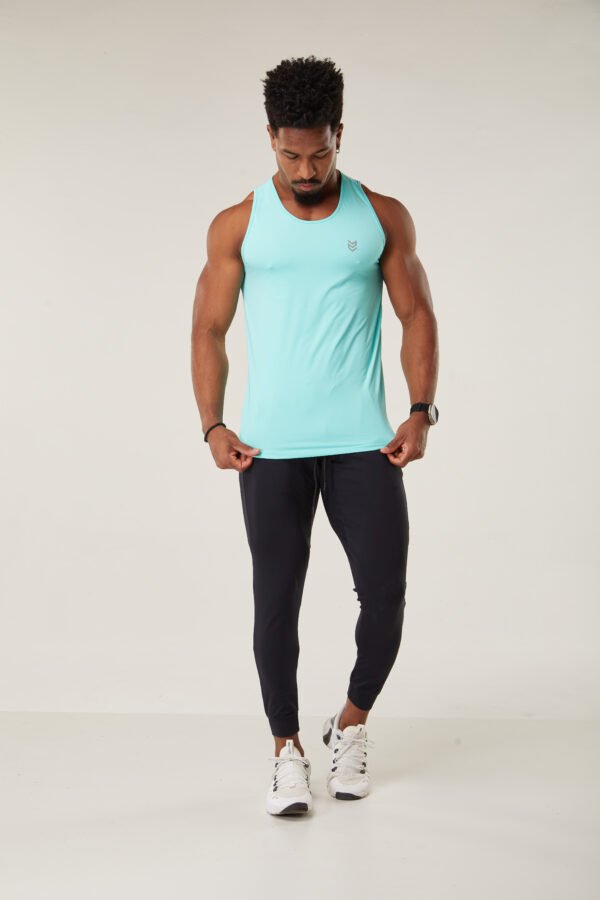 REGATA FITNESS DRY FIT TAMANHO:G;COR:ACQUA - Imagem 2
