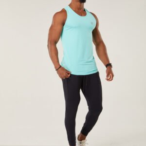 REGATA FITNESS DRY FIT TAMANHO:G;COR:ACQUA