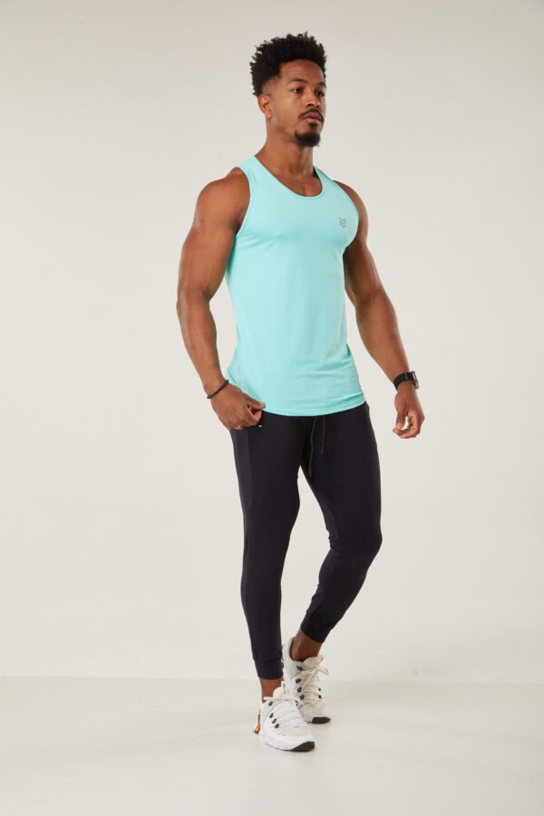 REGATA FITNESS DRY FIT TAMANHO:G;COR:ACQUA