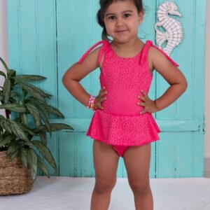 MAIO INFANTIL ALCAS DE AMARRAR / GOIABA