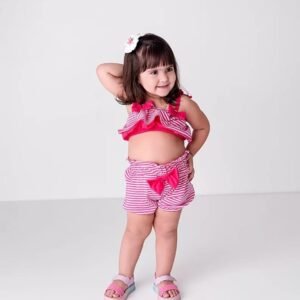 CJ BABY BANHO DE SOL MALU (SHORT + TOP) - CORES DIVERSAS