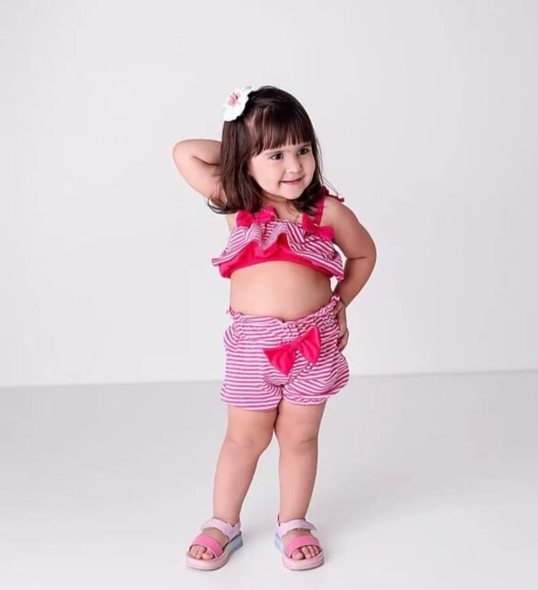 CJ BABY BANHO DE SOL MALU (SHORT + TOP) - CORES DIVERSAS
